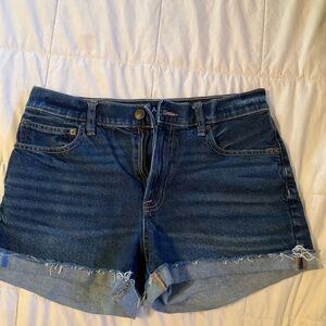 American Eagle Outfitters Dark Blue Jean Shorts